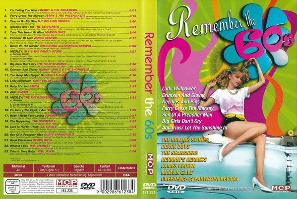 Remember The 60S - Vol. 2 DVD, Alle leeftijden, Verzenden, Zo goed als nieuw