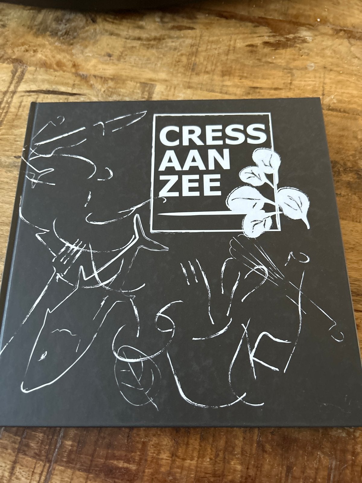 Cress aan Zee Kookboek - Zo goed als nieuw, Boeken, Kookboeken, Gelezen, Voorgerechten en Soepen, Ophalen of Verzenden, Gezond koken