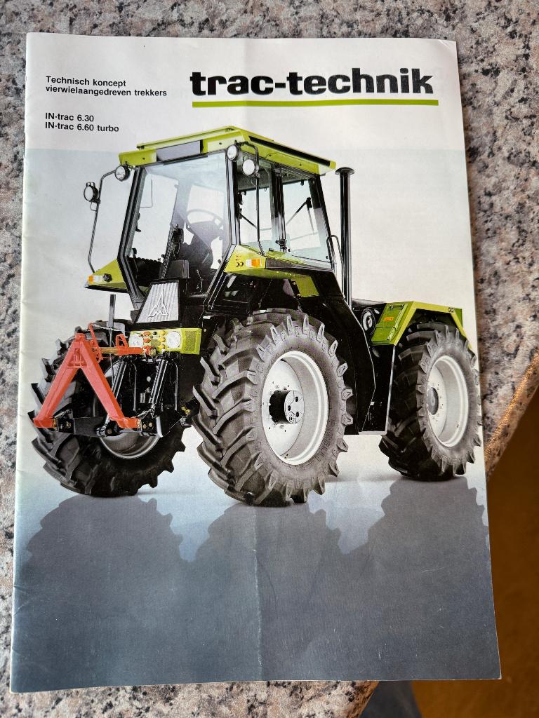 Folder deutz in-trac 630/6.60, Folder, Diverse auteurs, Ophalen of Verzenden, Zo goed als nieuw