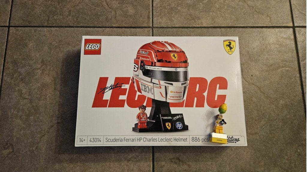 LEGO Scuderia Ferrari HP Charles Leclerc Helmet 43014, Niet ingevuld, Niet ingevuld, Niet ingevuld