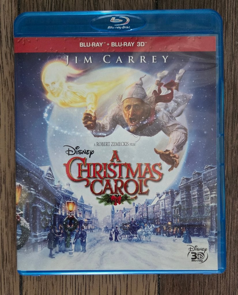 Disney's A Christmas Carol Blu-ray + 3D Blu-ray (Jim Carrey), Engels, Alle leeftijden, Nederlands, Film
