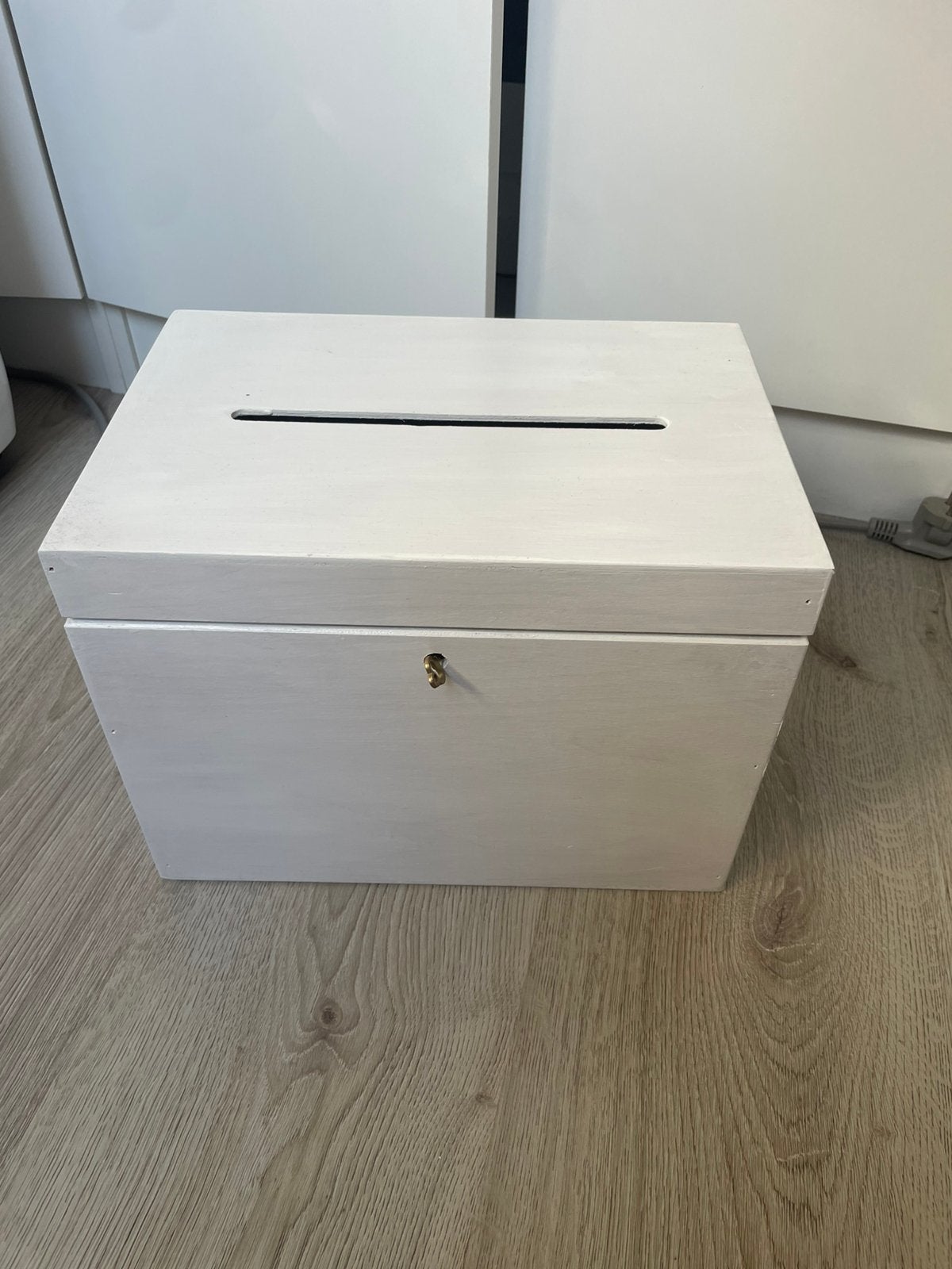 Brievenkist bruiloft oid, Huis en Inrichting, Woonaccessoires | Kisten, Ophalen, Zo goed als nieuw, 200 cm of meer, Minder dan 50 cm