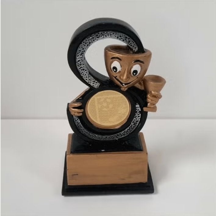 Grappige Voetbal Trofee Beeldje Prijsje, Ophalen of Verzenden, Zo goed als nieuw, Overige binnenlandse clubs, Beeldje of Poppetje