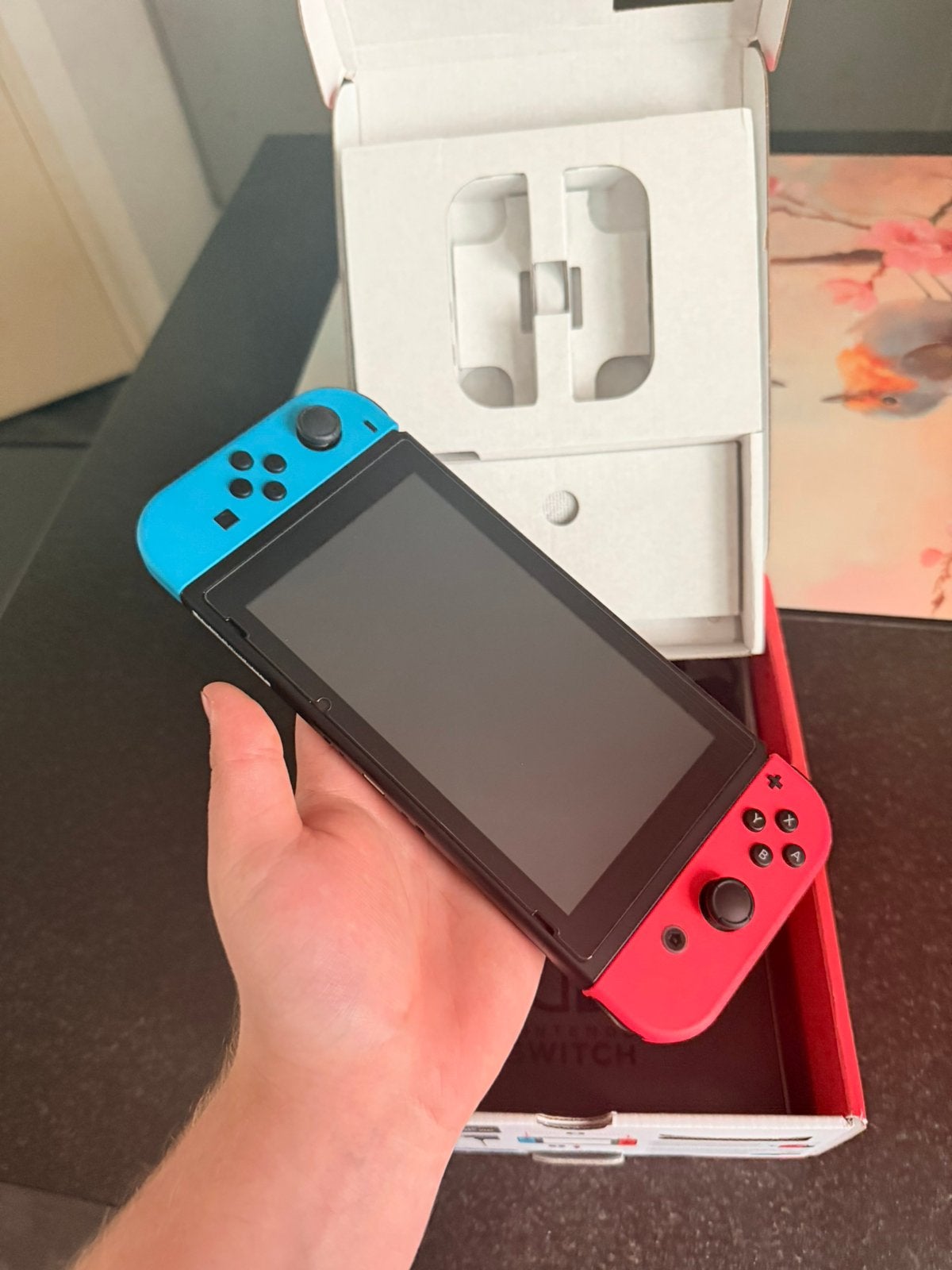 Nintendo switch V2, Ophalen of Verzenden, Zo goed als nieuw, Met 2 controllers, Switch 2019 Upgrade