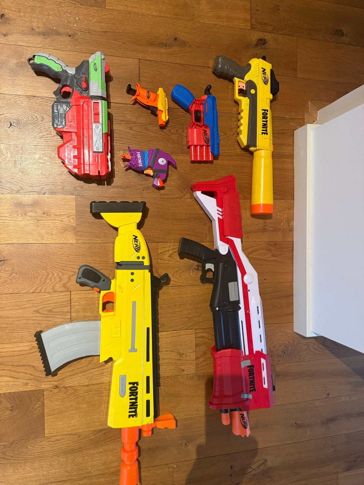 Grote collectie Nerf Fortnite blasters en accessoires, Ophalen, Gebruikt, Jongen of Meisje