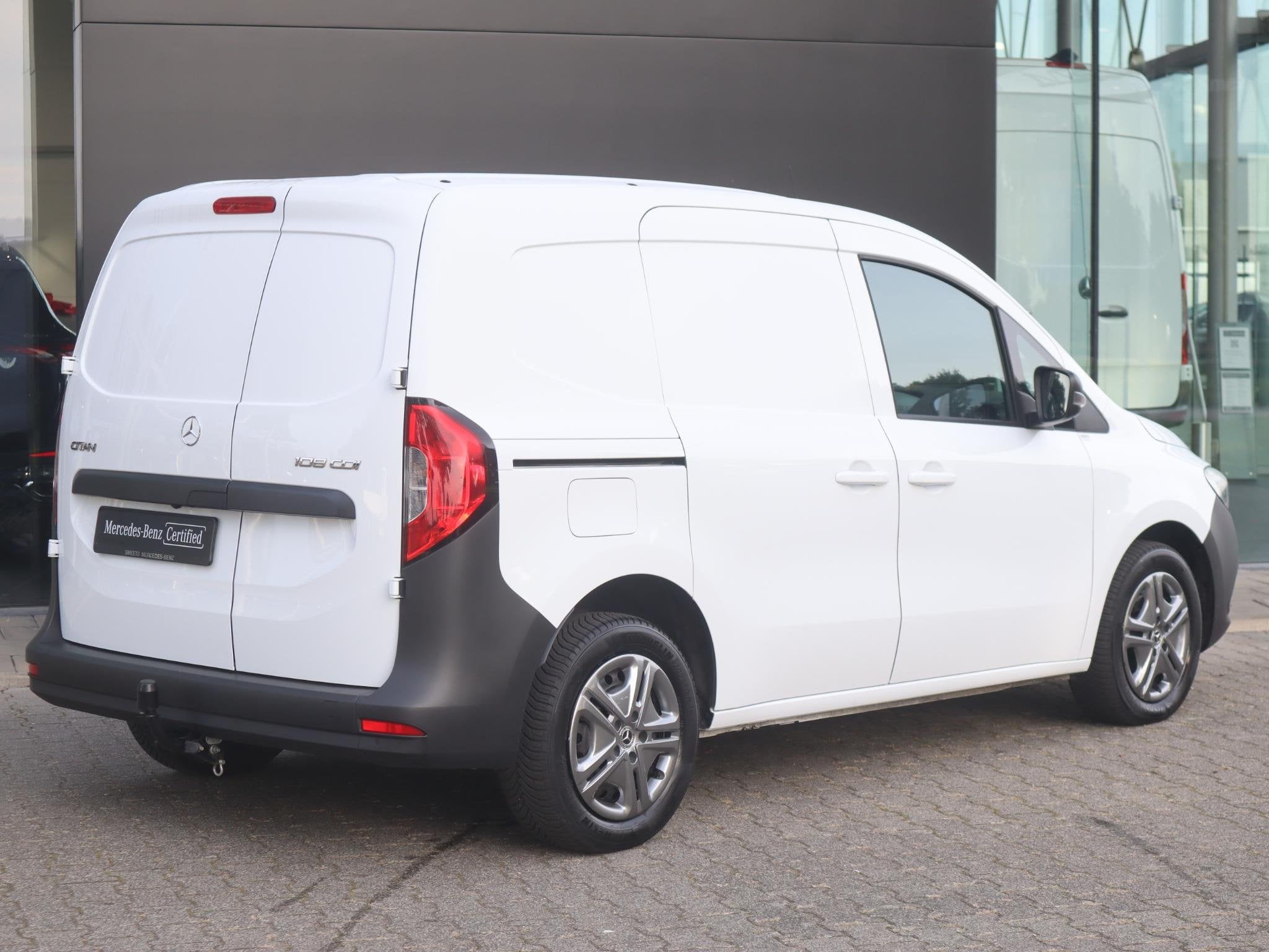 Mercedes-Benz Citan 108 CDI L1 BETIMMERING TREKHAAK, Voorwielaandrijving, Stof, Gebruikt, 4 cilinders