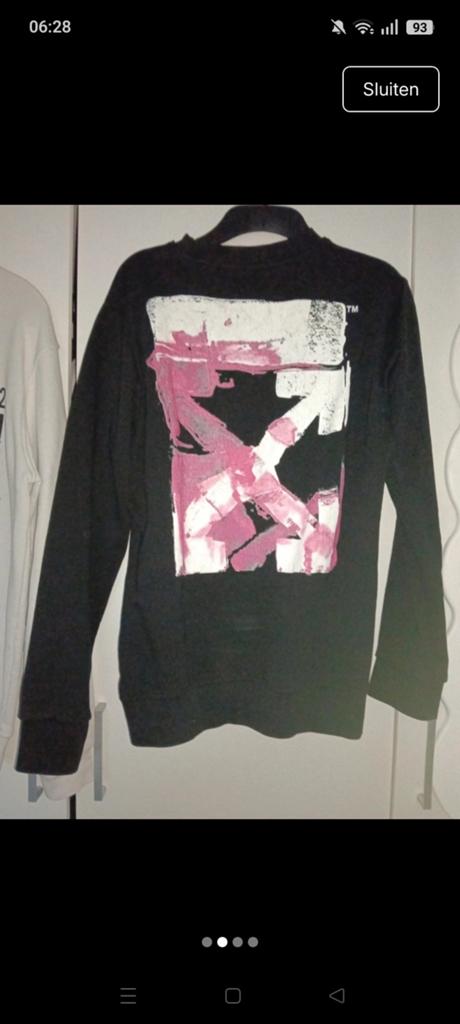 Off-White en Dsquared2 Sweaters - Maat M, Maat 48/50 (M), Zwart, Off-White, Dsquared2, Ophalen of Verzenden
