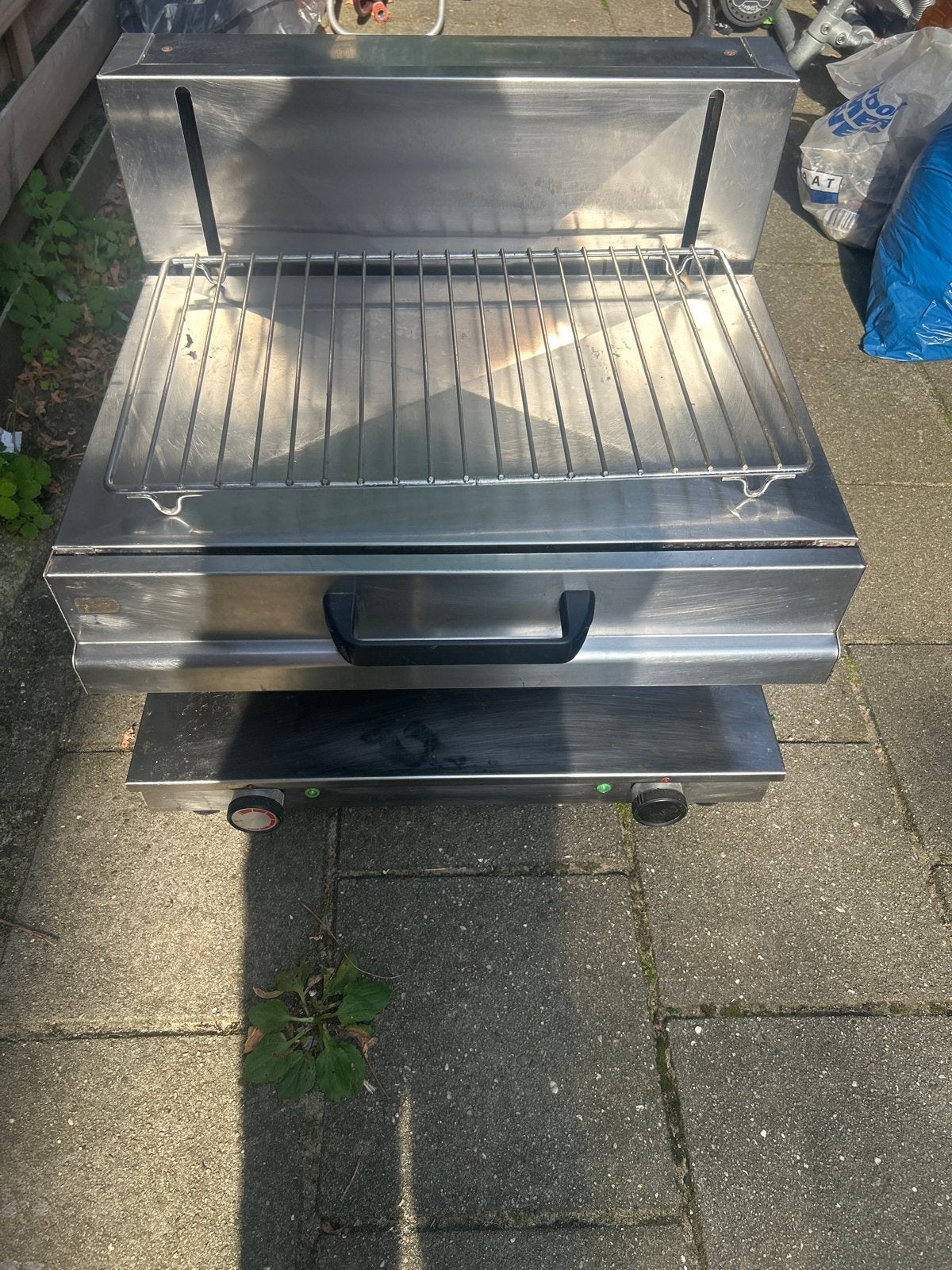 Professionele Horeca Salamander Grill, Ophalen of Verzenden, Gebruikt, Fornuis, Frituur en Grillen