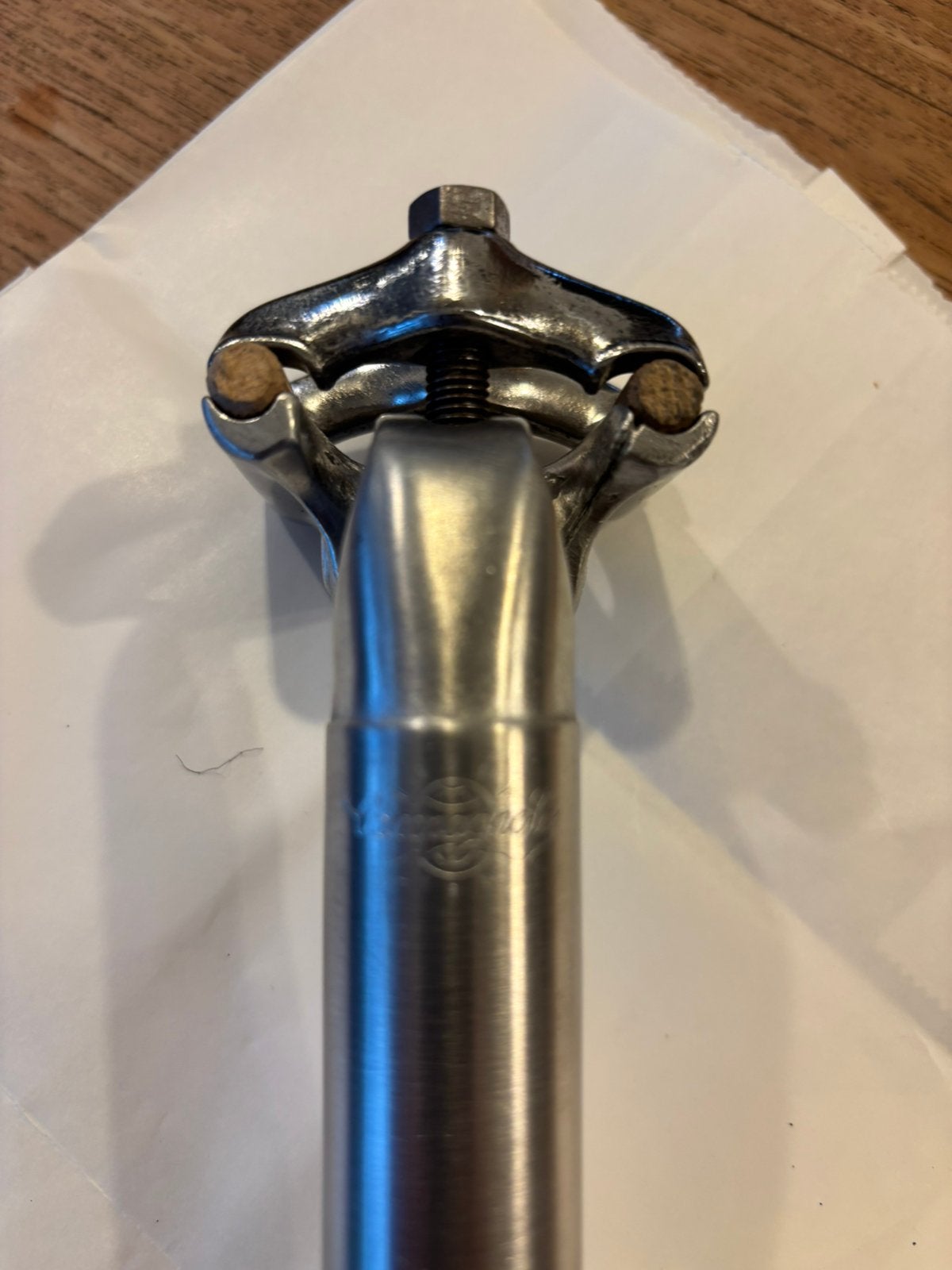 Campagnolo record zadelpen 25mm, Fietsen en Brommers, Ophalen of Verzenden, Racefiets