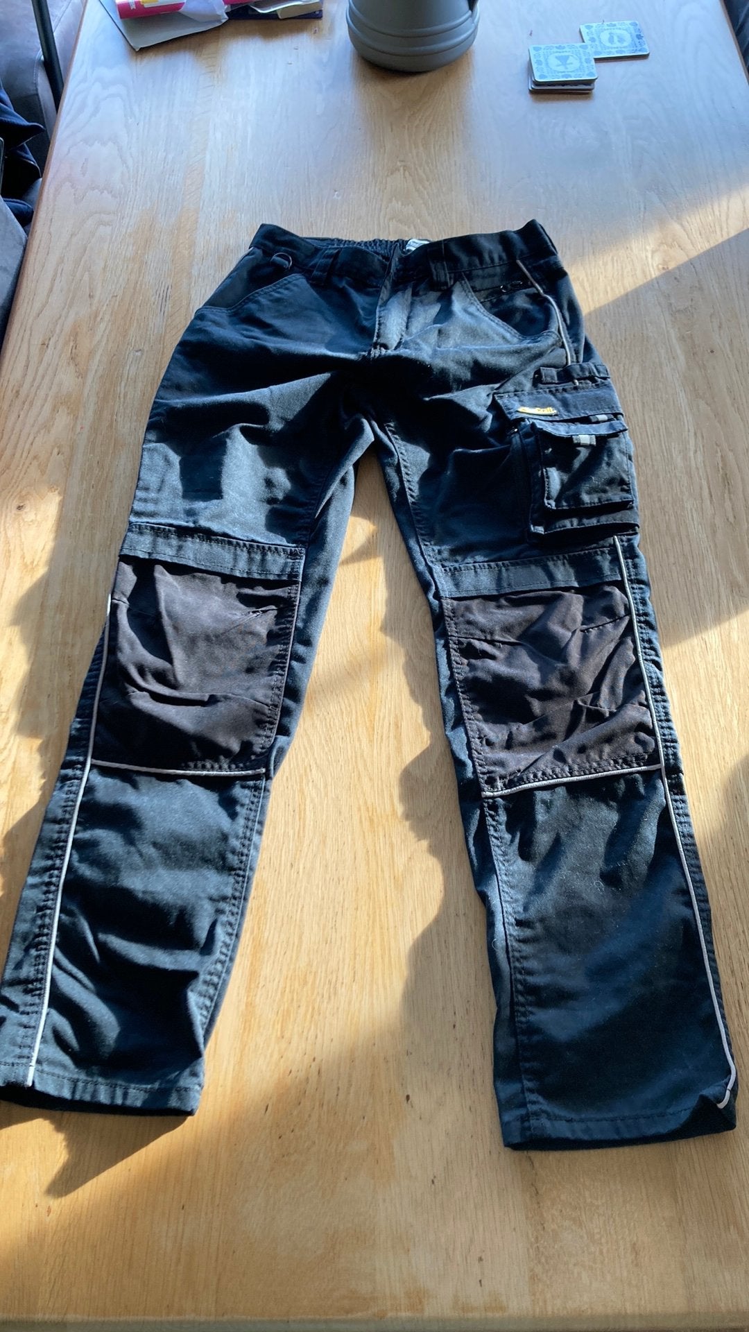 Zwarte Topcraft werkbroek maat 48, Ophalen, Zo goed als nieuw, Maat 48/50 (M), Zwart