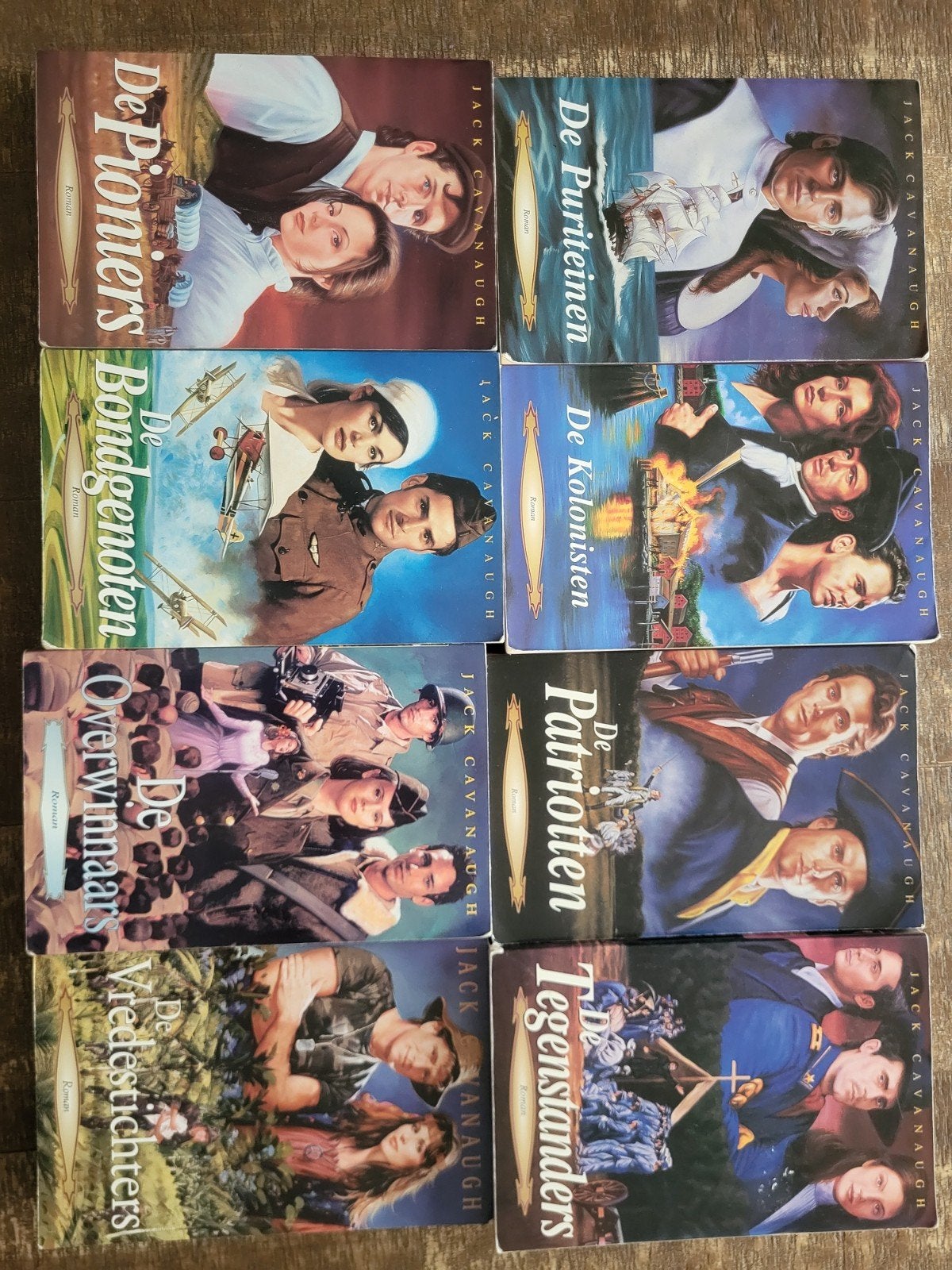 Jack Cavanaugh - Complete serie (8 boeken), Boeken, Ophalen of Verzenden, Gelezen, Jack Cavanaugh