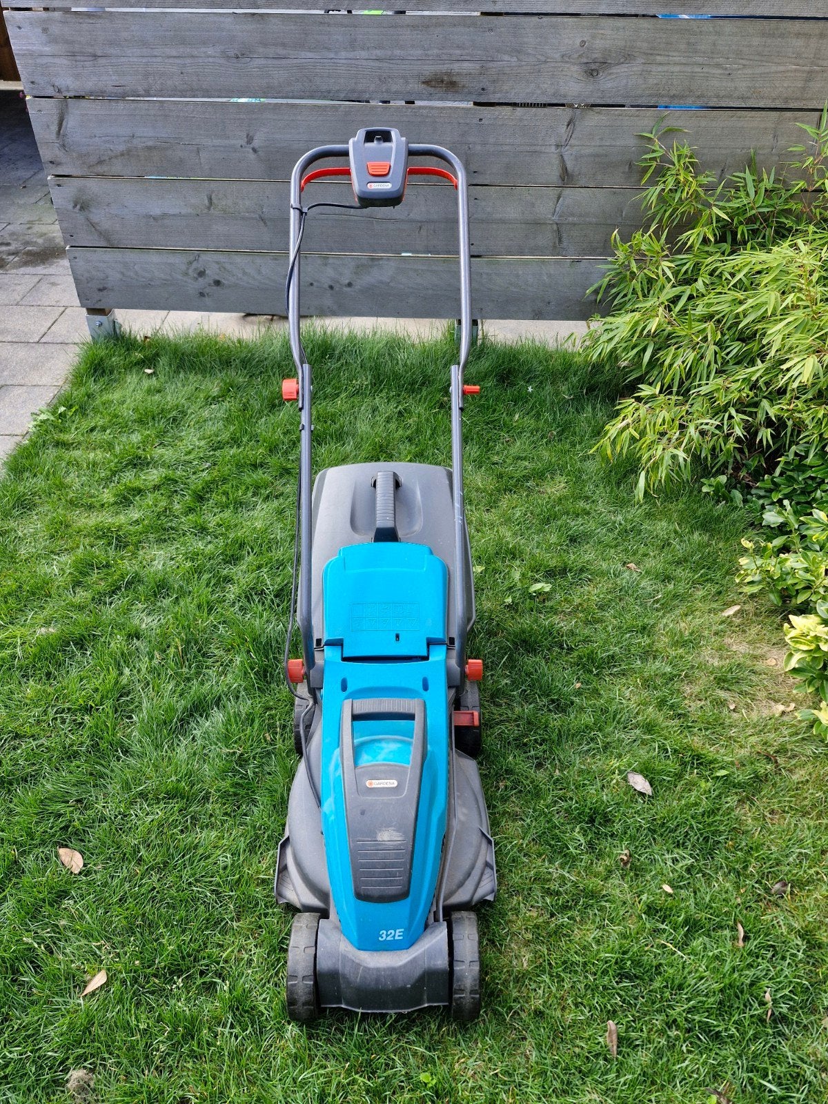 Elektrische Gardena grasmaaier., Ophalen, Gebruikt