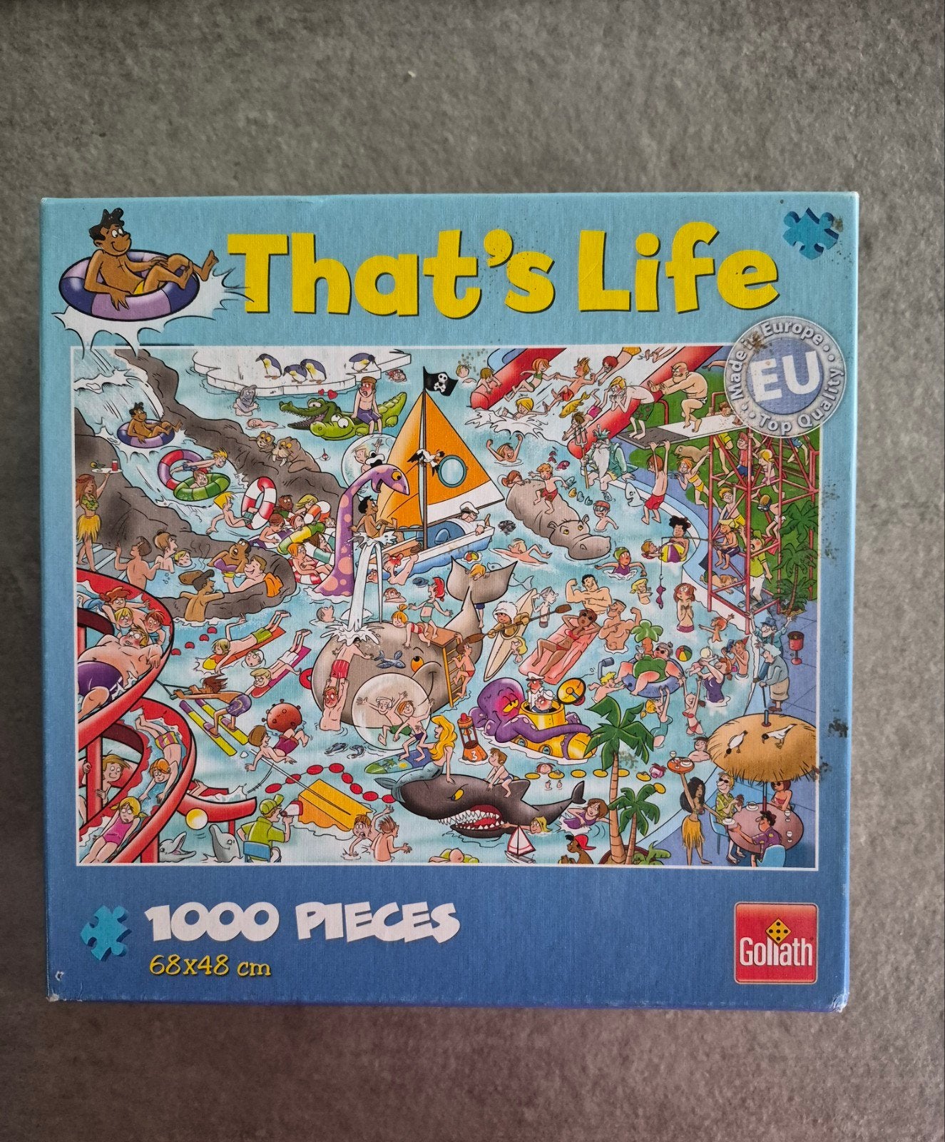 That's Life 1000 stukjes legpuzzel - Goliath, Ophalen of Verzenden, 500 t/m 1500 stukjes, Zo goed als nieuw, Legpuzzel