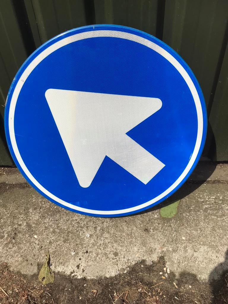 Verkeersborden, Ophalen, Zo goed als nieuw