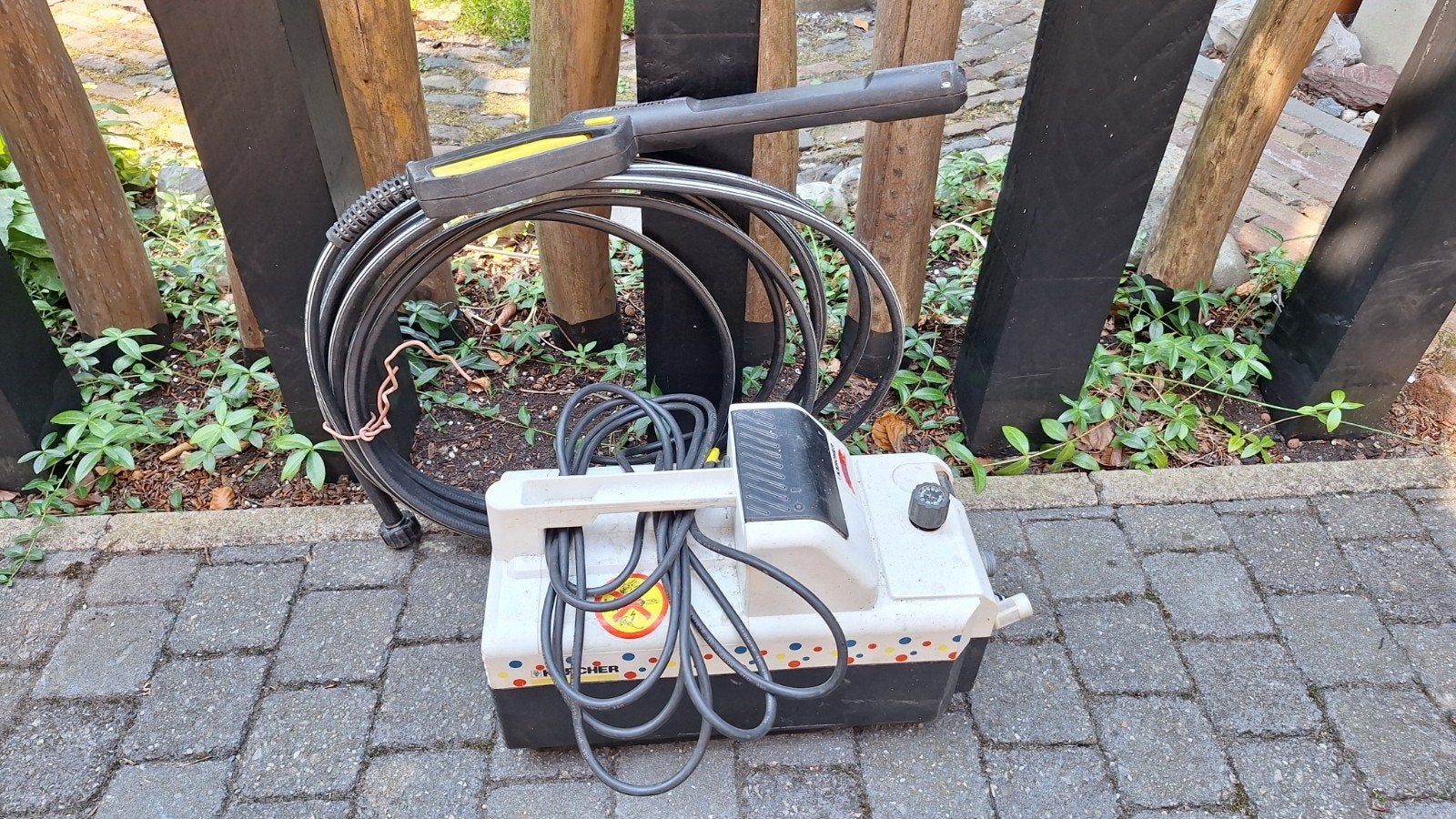 gratis karcher hogedrukspuit, Ophalen, Gebruikt, Elektrisch
