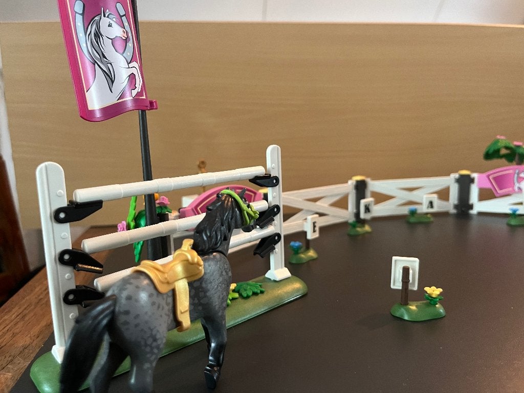Playmobil paardenbak voor dressuur, Gebruikt, Losse onderdelen, Overige typen, Ophalen of Verzenden
