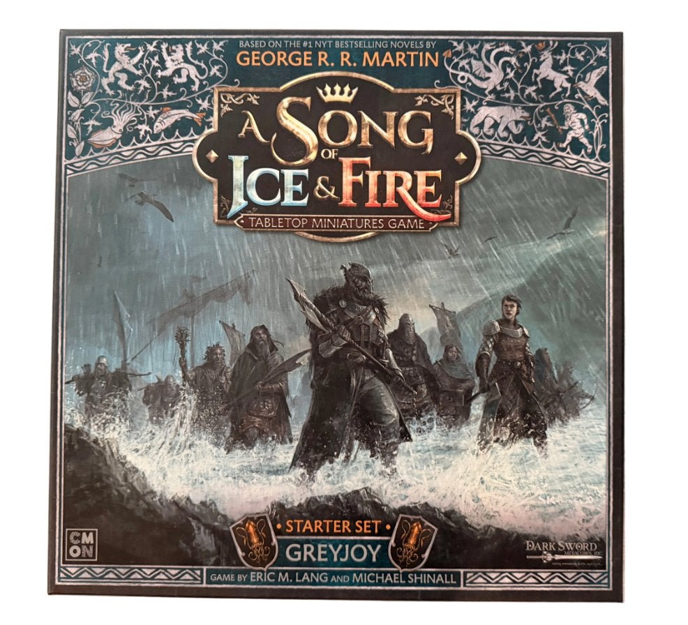 Song of Ice and Fire Miniatures Game Greyjoy Starter Set, Hobby en Vrije tijd, ., Overige soorten, Ophalen of Verzenden, Zo goed als nieuw
