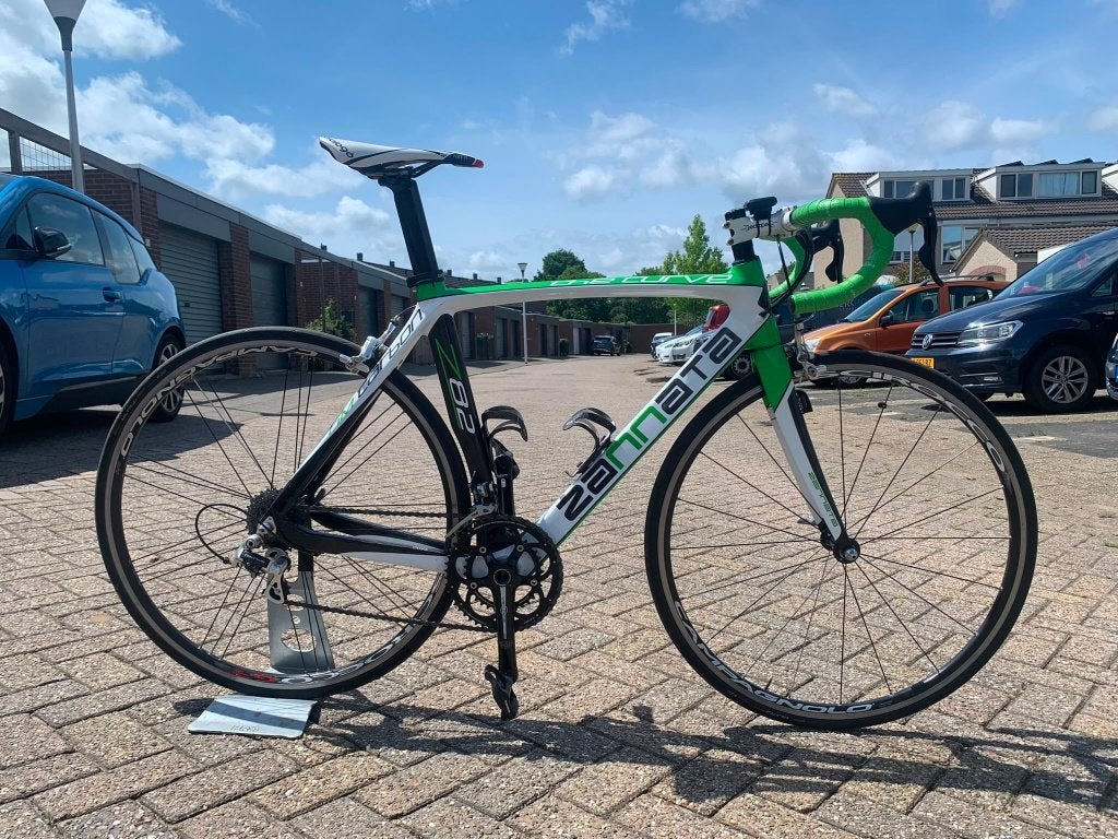 Zannata racefiets, Fietsen en Brommers, Fietsen | Racefietsen, Gebruikt, Overige merken, 15 tot 20 versnellingen, Overige maten