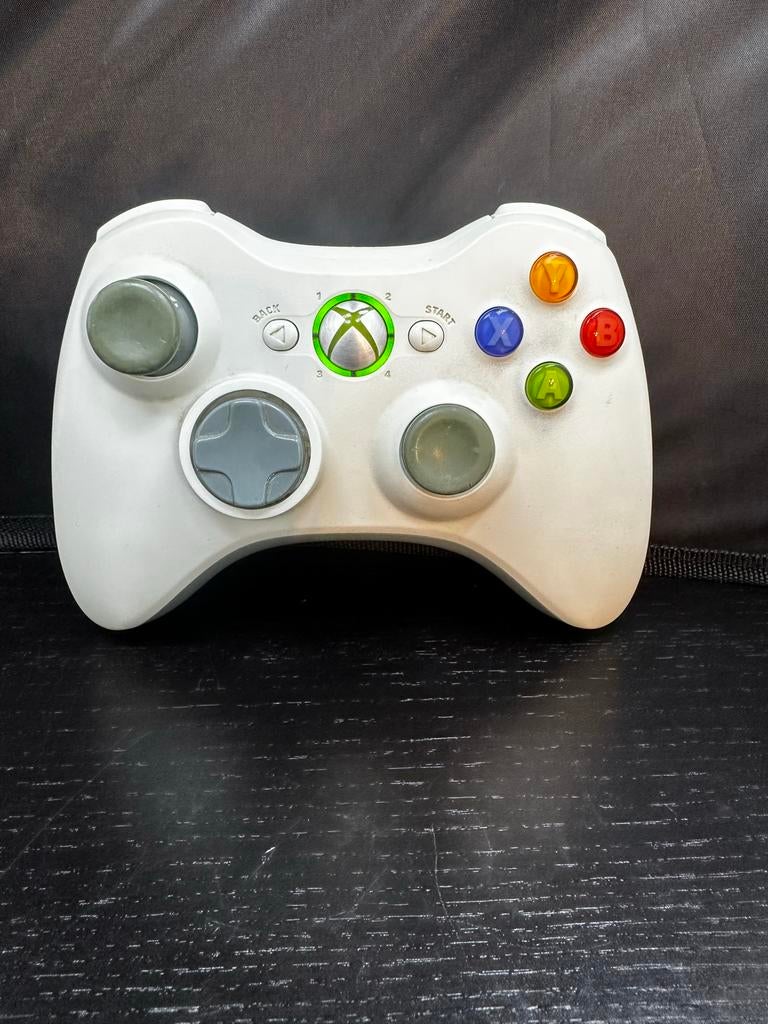 Xbox 360 Draadloze Controller - Wit, G, Ophalen of Verzenden, Zo goed als nieuw, S
