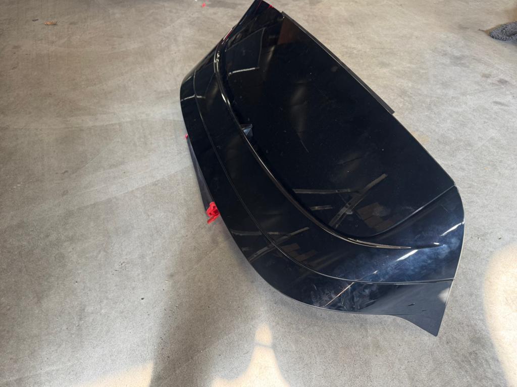 ORGINELE VW Golf 8 R GTI Clubsport spoiler LC9X met remlicht, Ophalen, Voor, Volkswagen, Achterklep