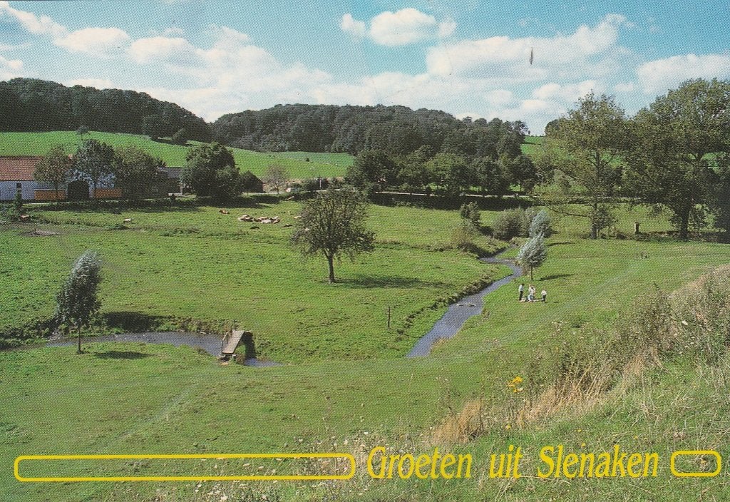 SLENAKEN Panorama Groeten, Verzenden, 1980 tot heden, Gelopen, Limburg
