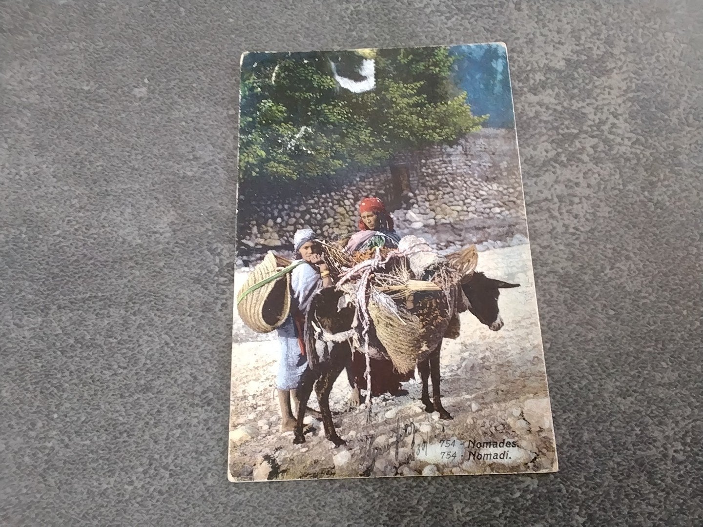 Egypte Nomades 1921, Ophalen of Verzenden, 1920 tot 1940, Gelopen, Buiten Europa