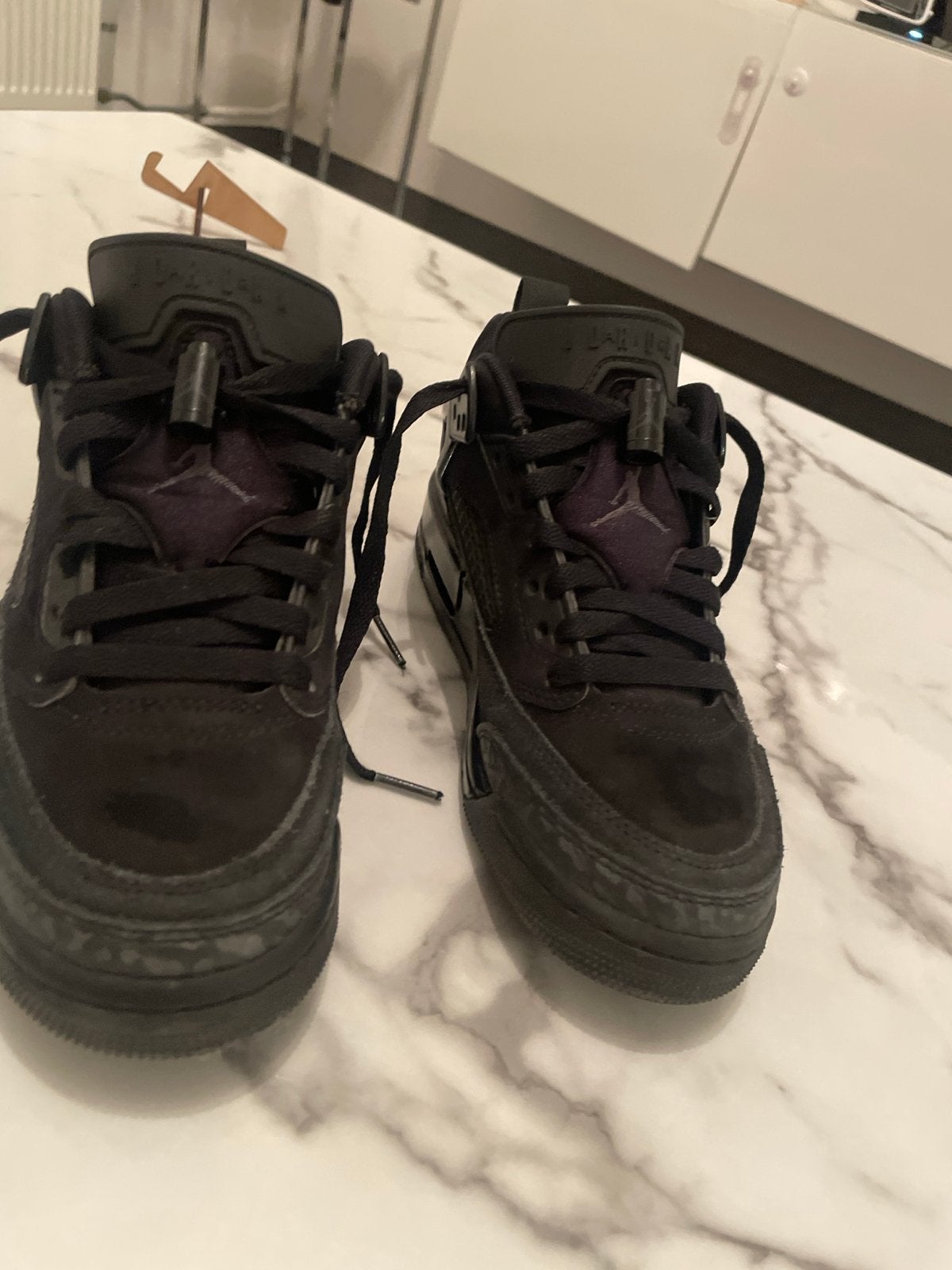 Jordan Spike Low Sneakers Zwart, Ophalen of Verzenden, Zo goed als nieuw, Zwart, Sneakers of Gympen