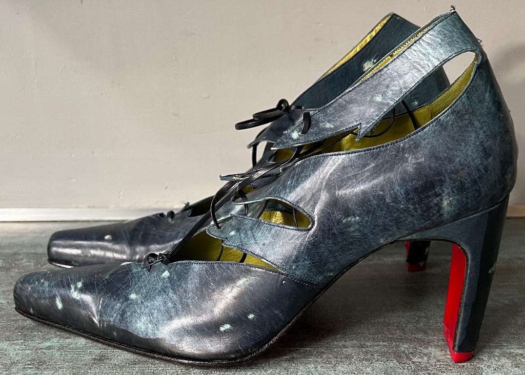 Jan Jansen. Prachtige leren pumps. Mt 39., Pumps, Blauw, Jan Jansen, Ophalen of Verzenden