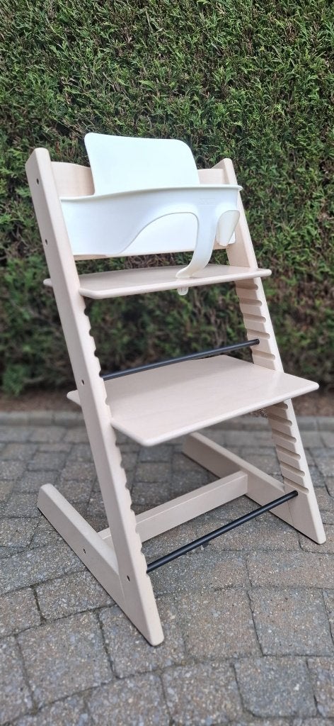 Stokke tripptrapp white wash, Ophalen, Zo goed als nieuw, Meegroeistoel