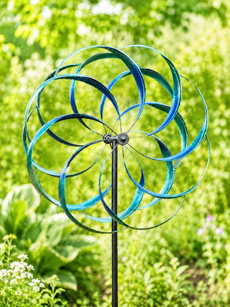 WINDMOLEN /FLOWER / windspinner, Huis en tuin decoratie Marie, Nieuw, Info@huisentuindecoratiemarie.nl, Peize