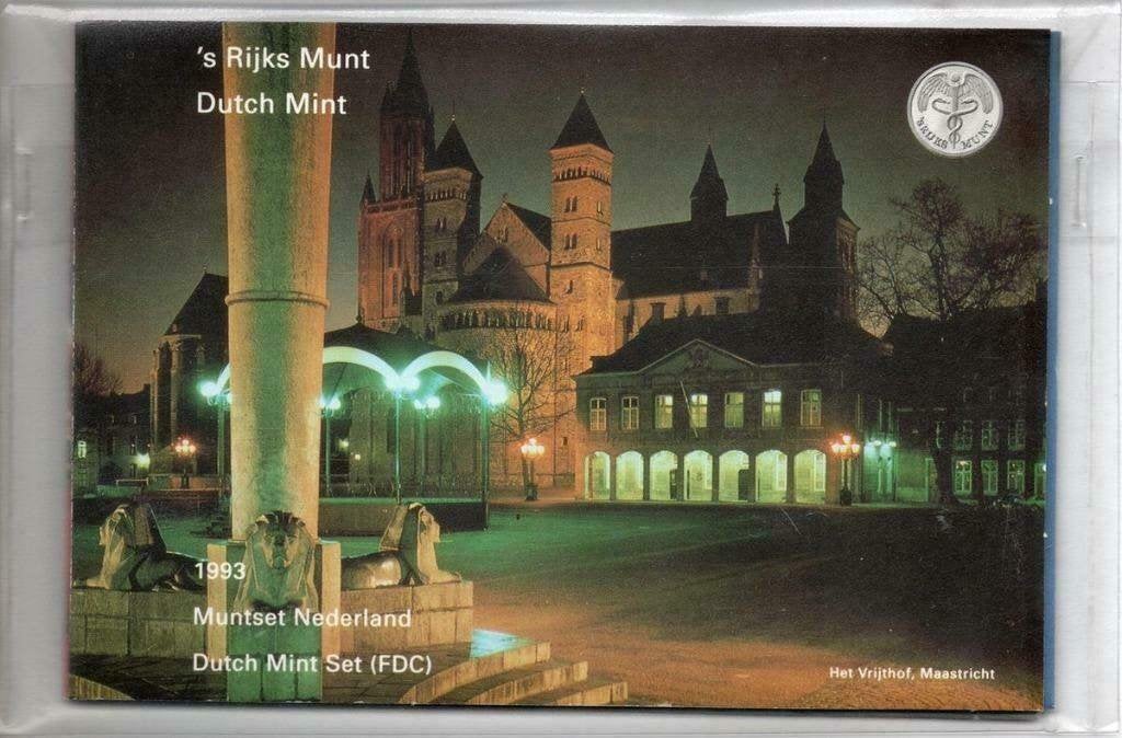 FDC Muntset Nederland 1993, Limburg, Verzenden, Koningin Beatrix, Overige waardes, Setje