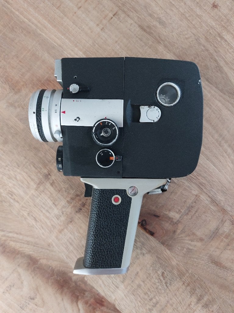 Fujica single 8 Z450, Ophalen, 8mm, Camera