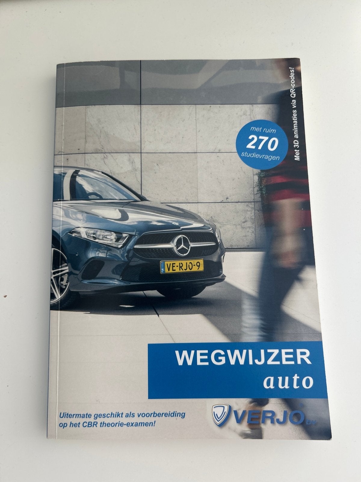 Verjo Wegwijzer Auto - CBR theorie-examen voorbereiding, Ophalen of Verzenden, Zo goed als nieuw, Overige niveaus