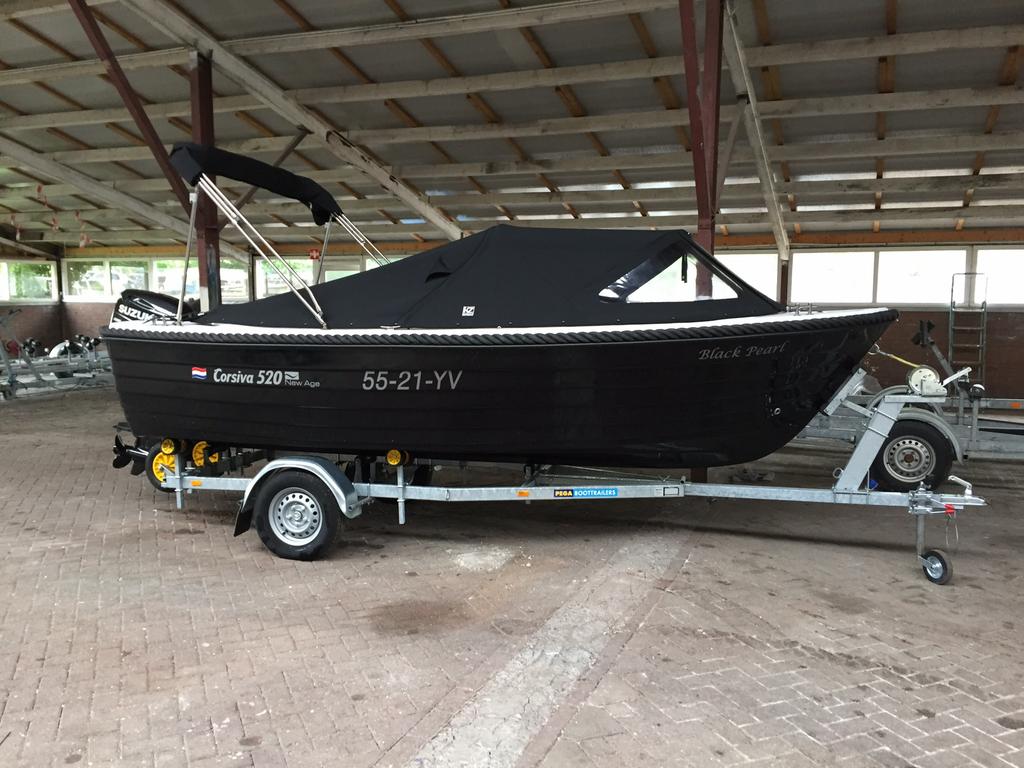 Corsiva 520 New Age sloep (2017)-In nieuwstaat, Ophalen, Zo goed als nieuw, 3 tot 6 meter, Buitenboordmotor
