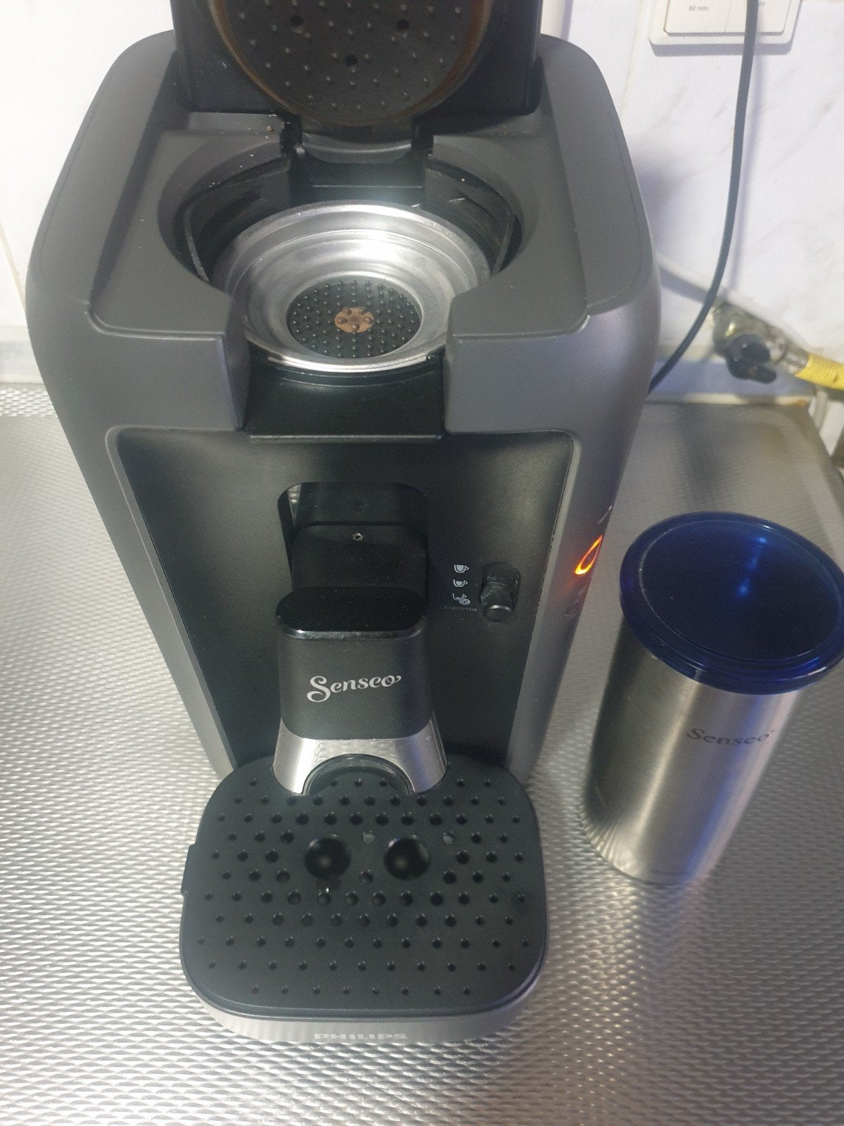 Senseo koffieapparaat, Ophalen, Koffiemachine