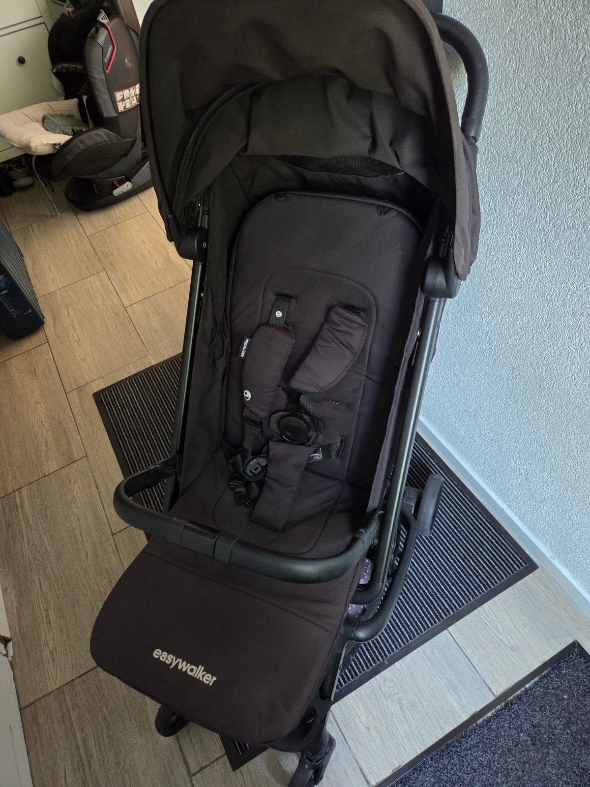 Easywalker buggy met regenhoes en transporttas, Kinderen en Baby's, Buggy's, Ophalen, Gebruikt, Overige merken, Verstelbare rugleuning