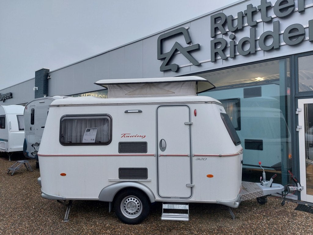 Eriba Touring Familia 320, Caravans en Kamperen, Standaardzit, Tot en met 2, Bedrijf, Eriba