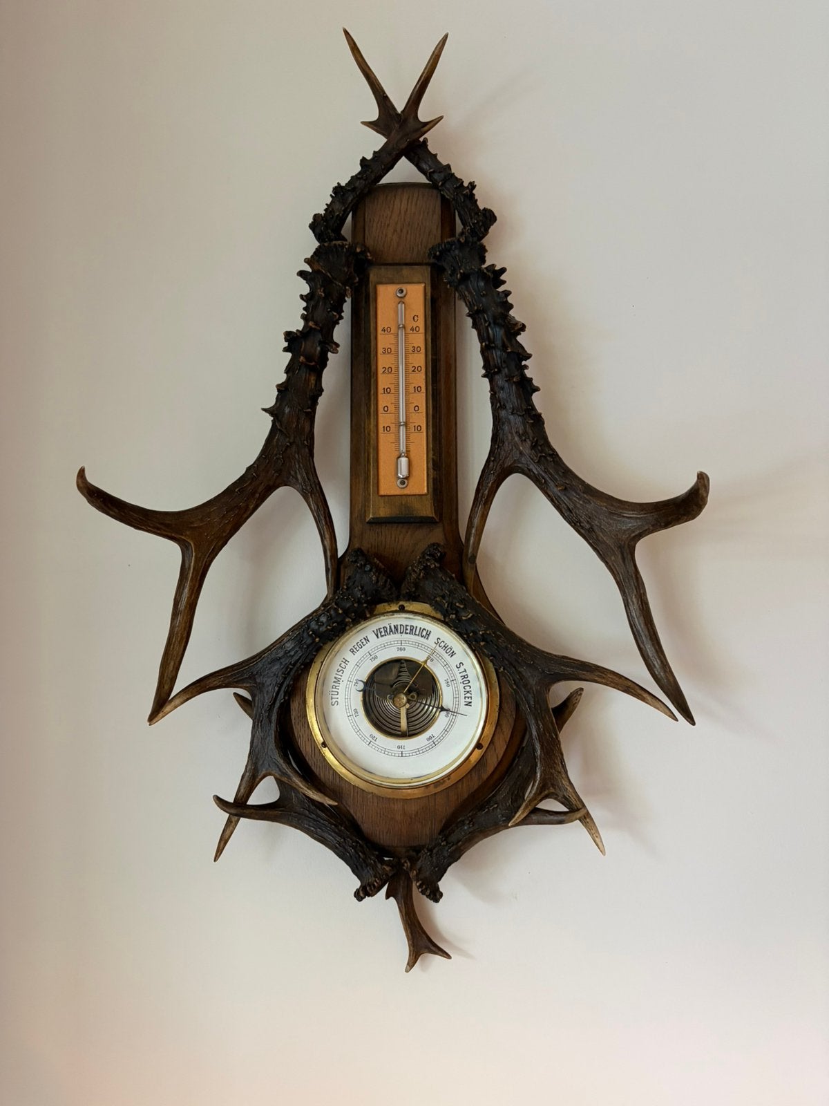 Antieke jacht barometer, Ophalen of Verzenden