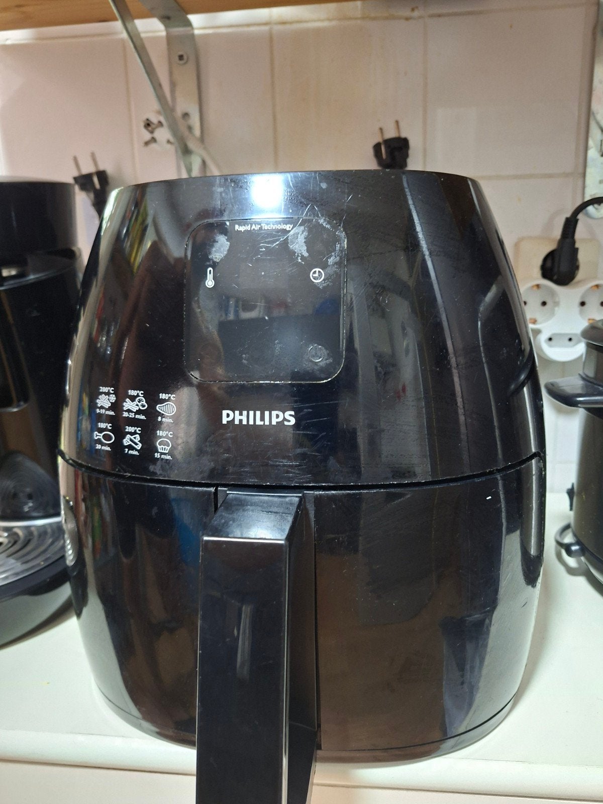 Philips Airfryer XL HD9240/90 - Zwart, Witgoed en Apparatuur, Airfryers, Ophalen