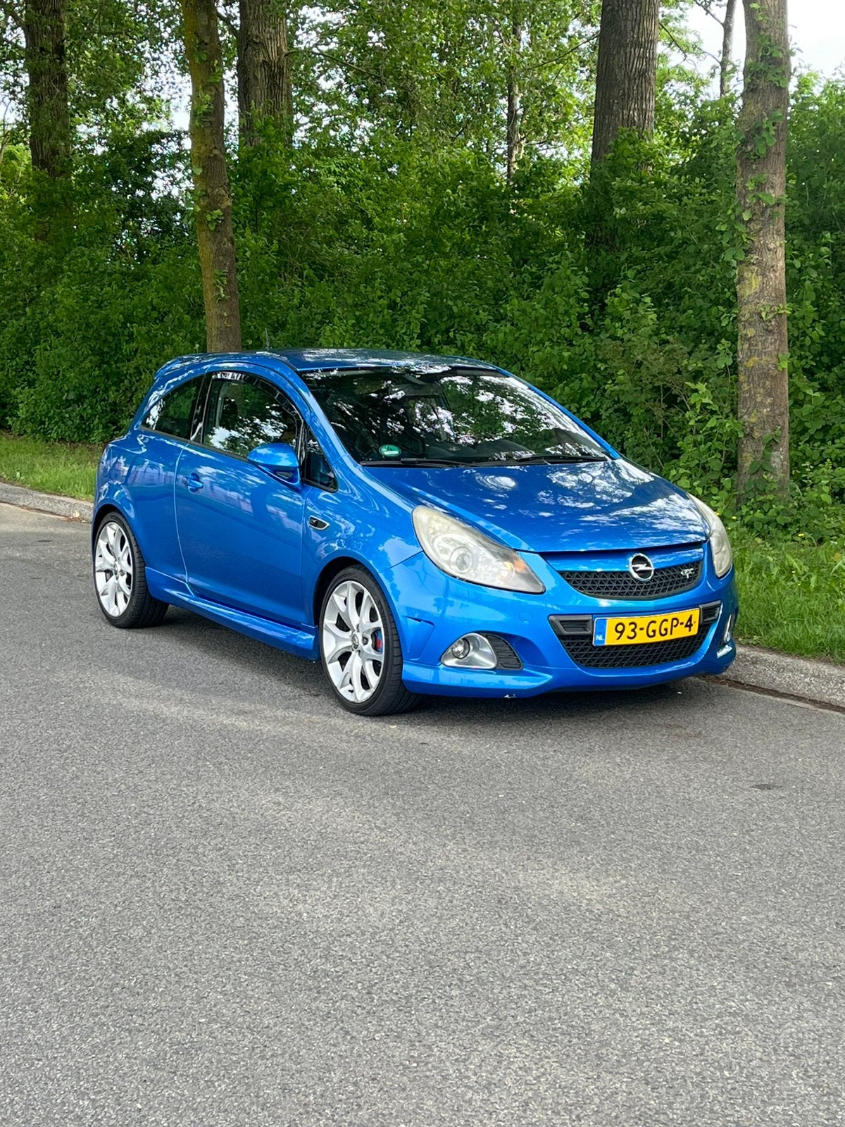 Opel Corsa 1.6 OPC 3D Blauw RECARO | TOPSTAAT, Blauw, Origineel Nederlands, Bedrijf, Handgeschakeld