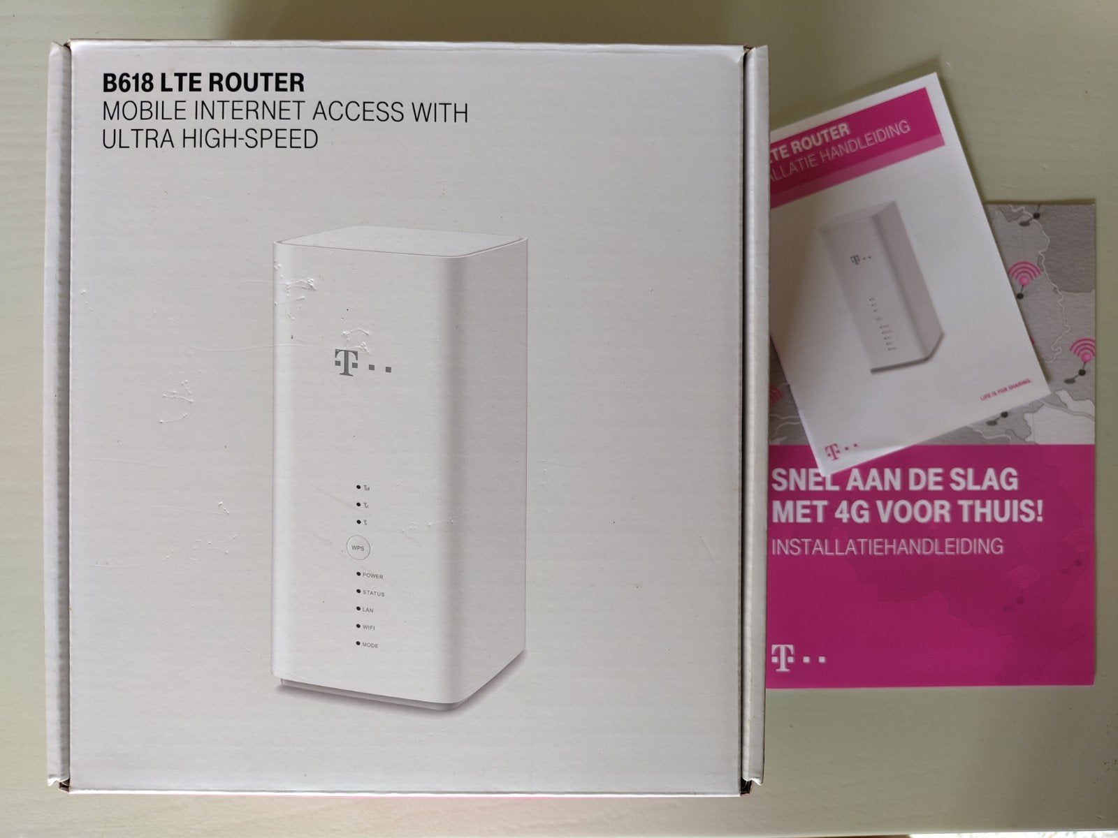 T-Mobile 4G voor Thuis Router, Computers en Software, Routers en Modems, Ophalen of Verzenden, Gebruikt, Router, T-Mobile