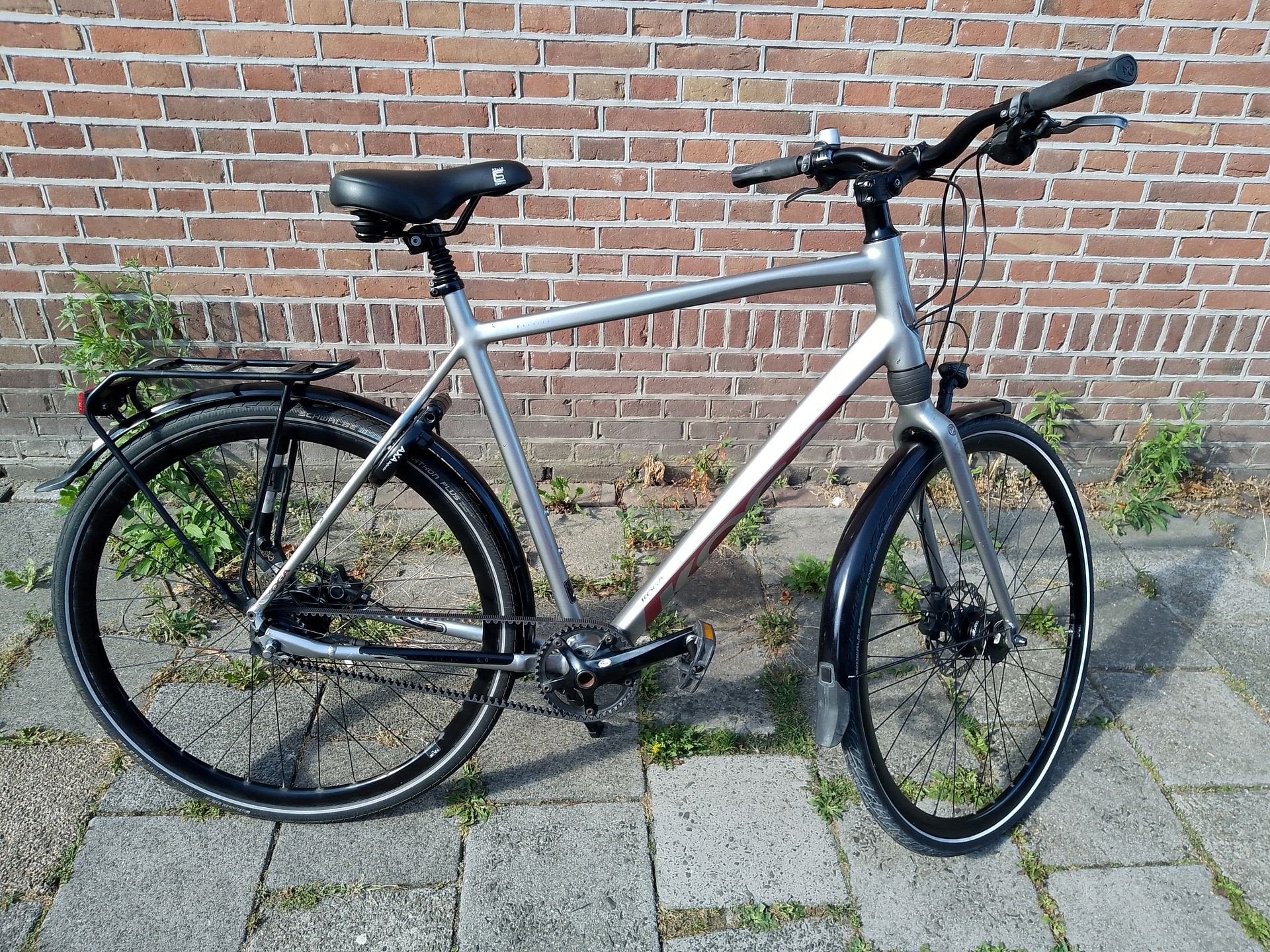 Koga F3 6.0 h60 herenfiets Gates belt + Alfine, Fietsen en Brommers, Fietsen | Heren | Herenfietsen, Overige merken, Gebruikt
