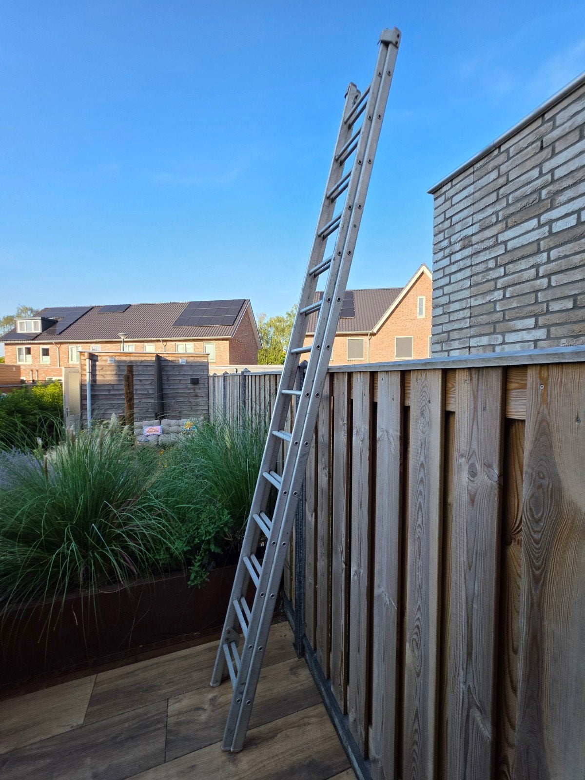 2x 14 treden ladder, Ophalen, Gebruikt, 4 meter of meer