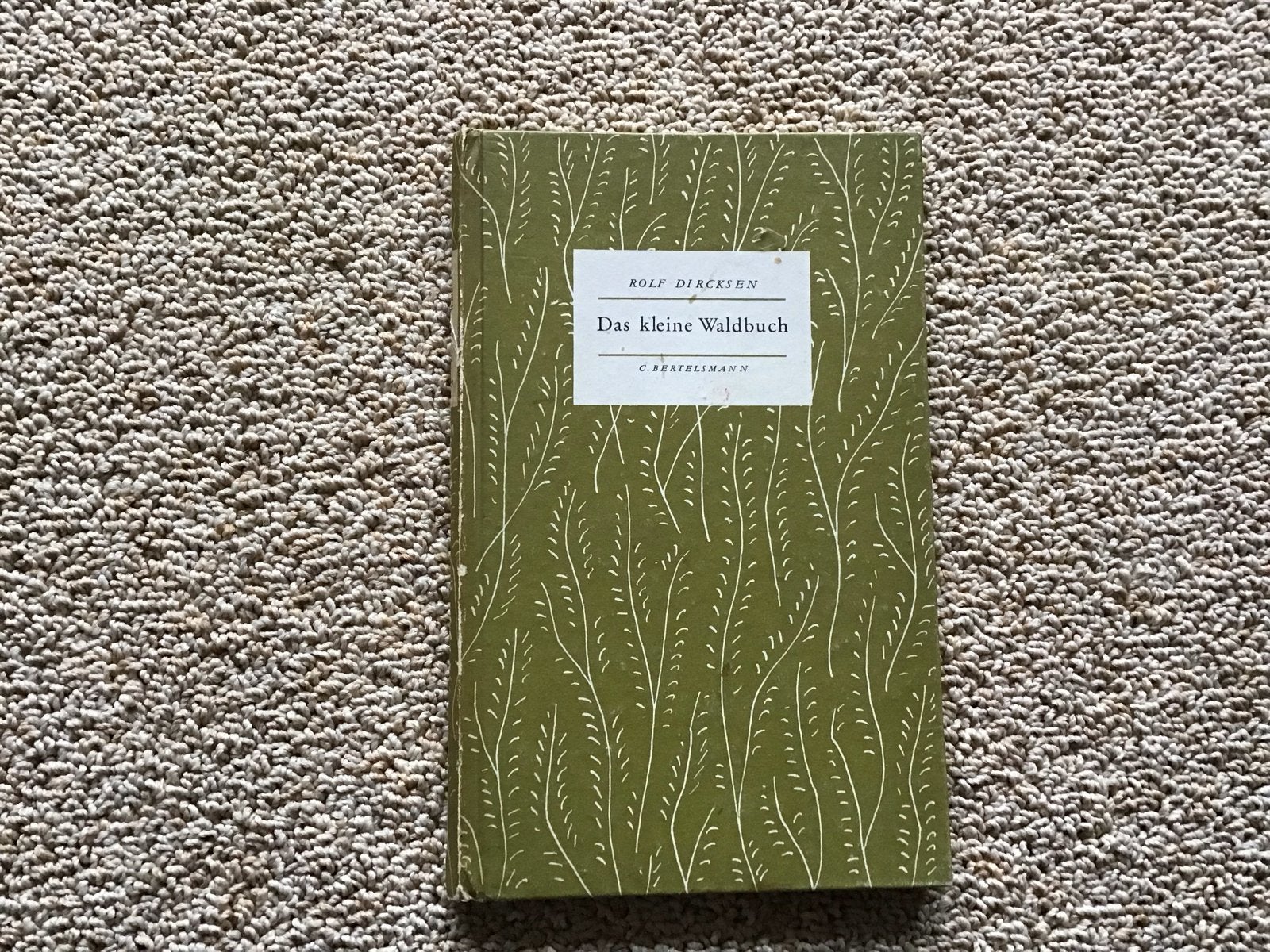 Das kleine Waldbuch - Rolf Dircksen (1953), Boeken, Natuur, Ophalen of Verzenden, Zo goed als nieuw, Natuur algemeen