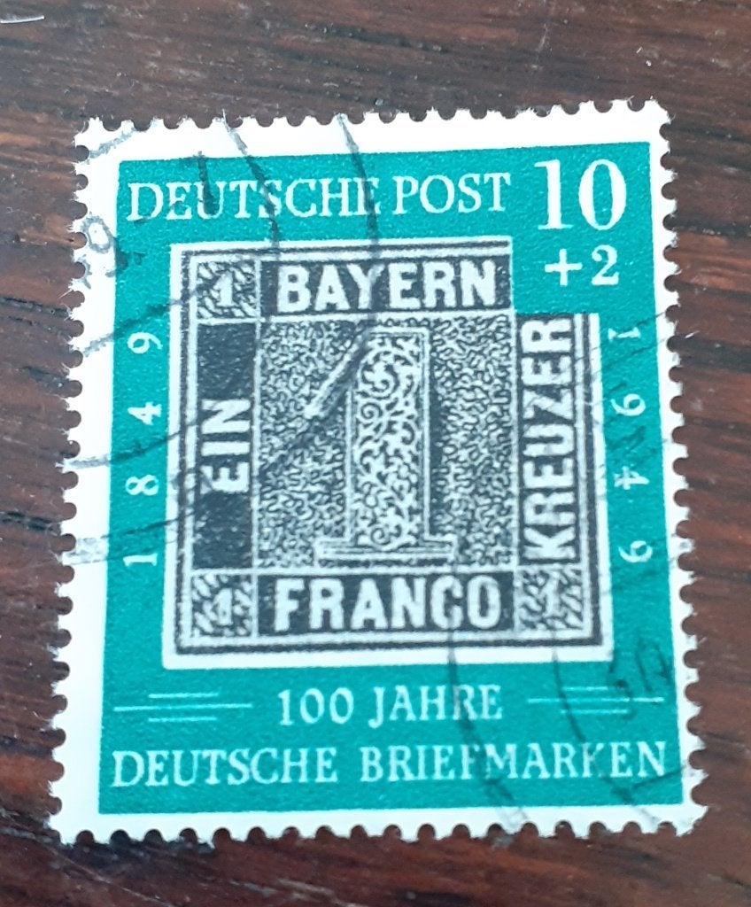 BRD, mi 113, bieden vanaf € 3,00, Postzegels en Munten, Verzenden, BRD, Gestempeld