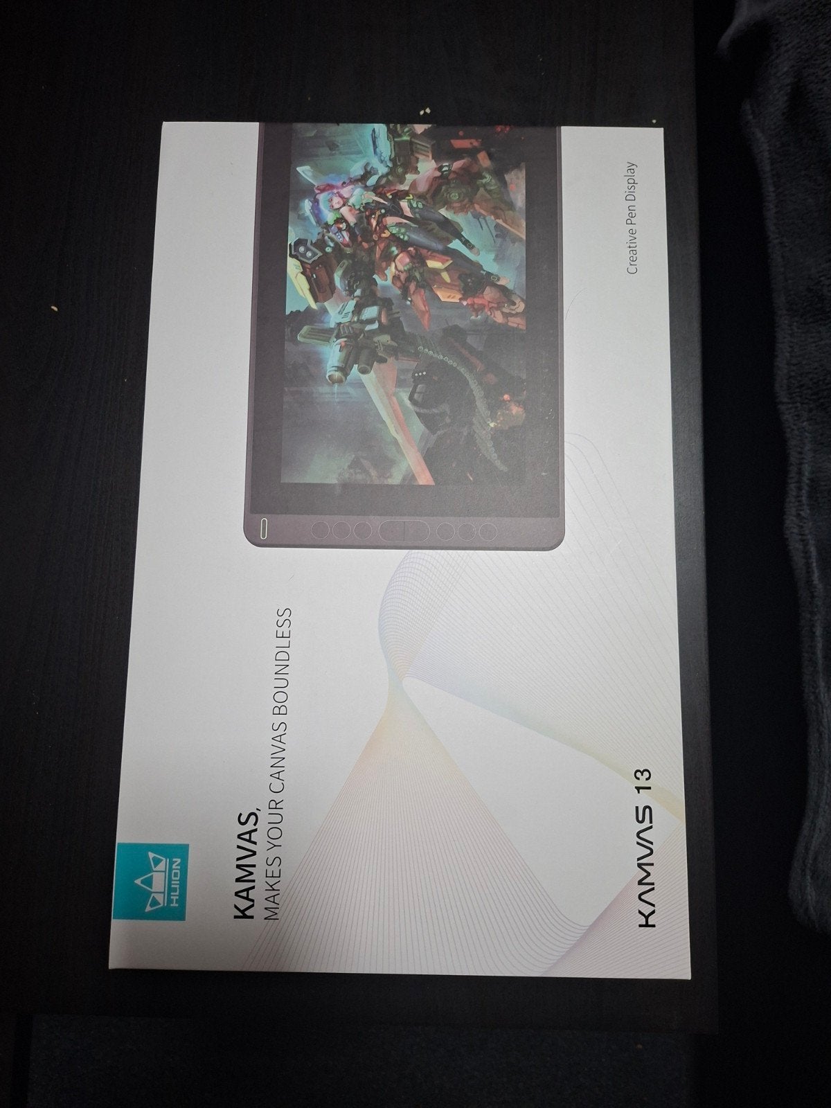 huion kamvas 13 compleet, Computers en Software, Tekentablets, Ophalen, Zo goed als nieuw, Bedraad, Huion