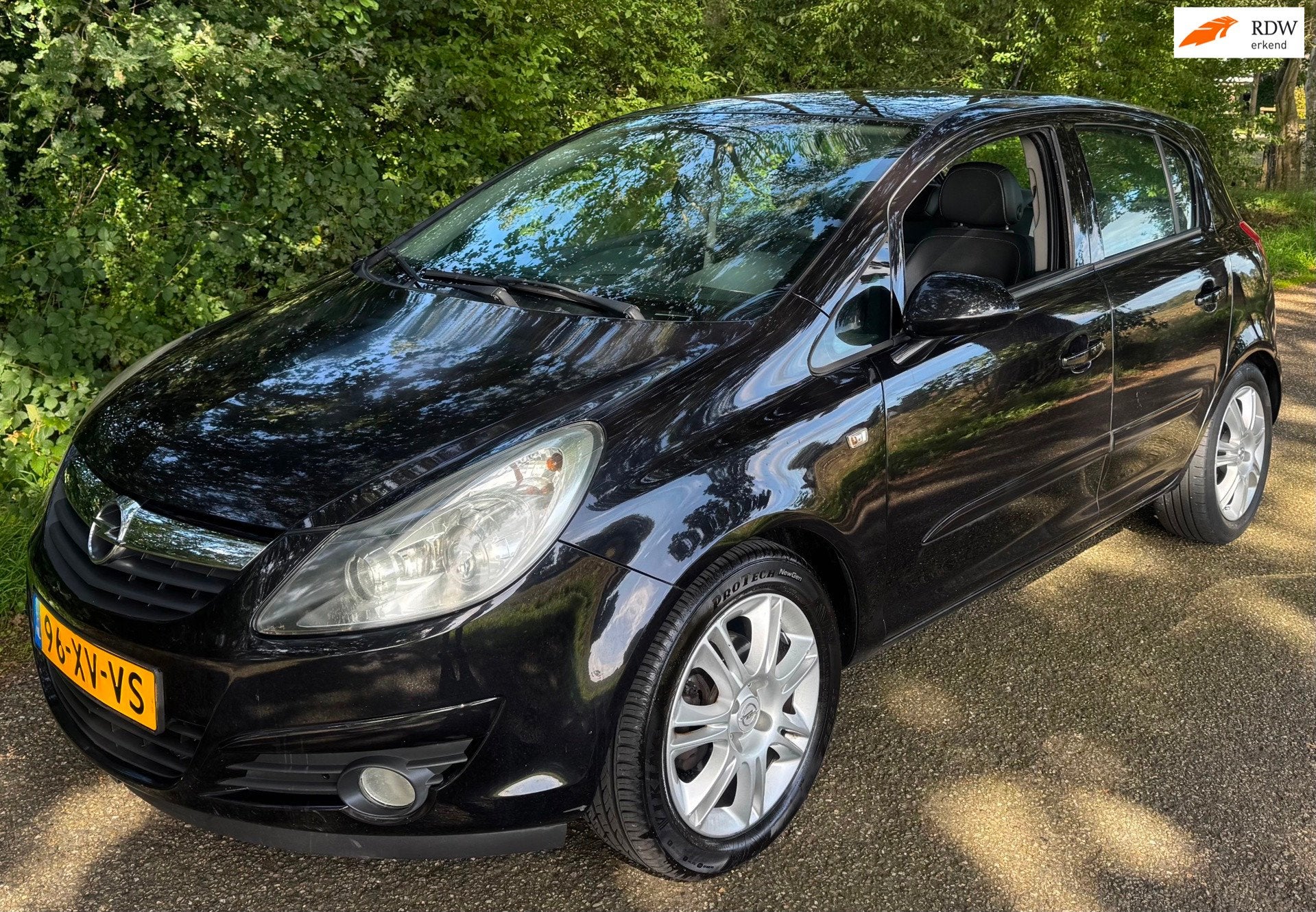 Opel Corsa 1.4-16V Cosmo 2007 AIRCO 5-DRS APK 13-07-2027, Auto's, Voorwielaandrijving, Gebruikt, 4 cilinders, Origineel Nederlands