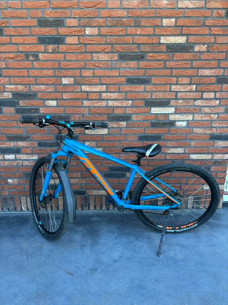Cube Aim Pro Mountainbike (2018/2019) Blauw-Oranje, Fietsen en Brommers, Fietsen | Mountainbikes en ATB, Gebruikt, Hardtail, Heren