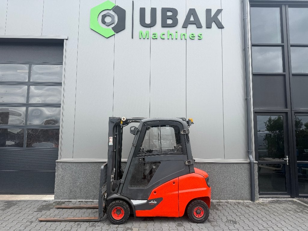 Linde H20D diesel heftruck 'triplo' '3789 uren', Linde, Diesel, Heftruck, Ophalen of Verzenden