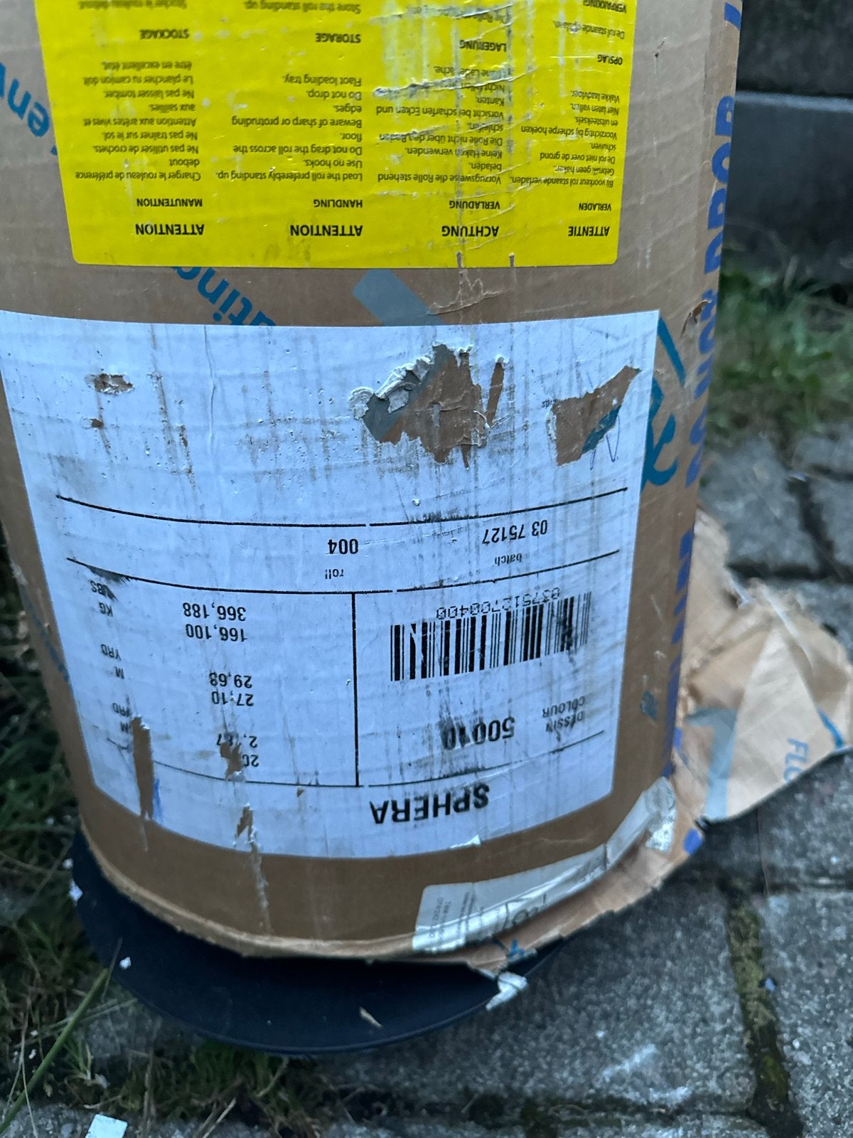 Forbo Sphera SD Vinyl op rol - 2x27m - Kleur 50010, Huis en Inrichting, Stoffering | Vloerbedekking, Ophalen of Verzenden, Nieuw